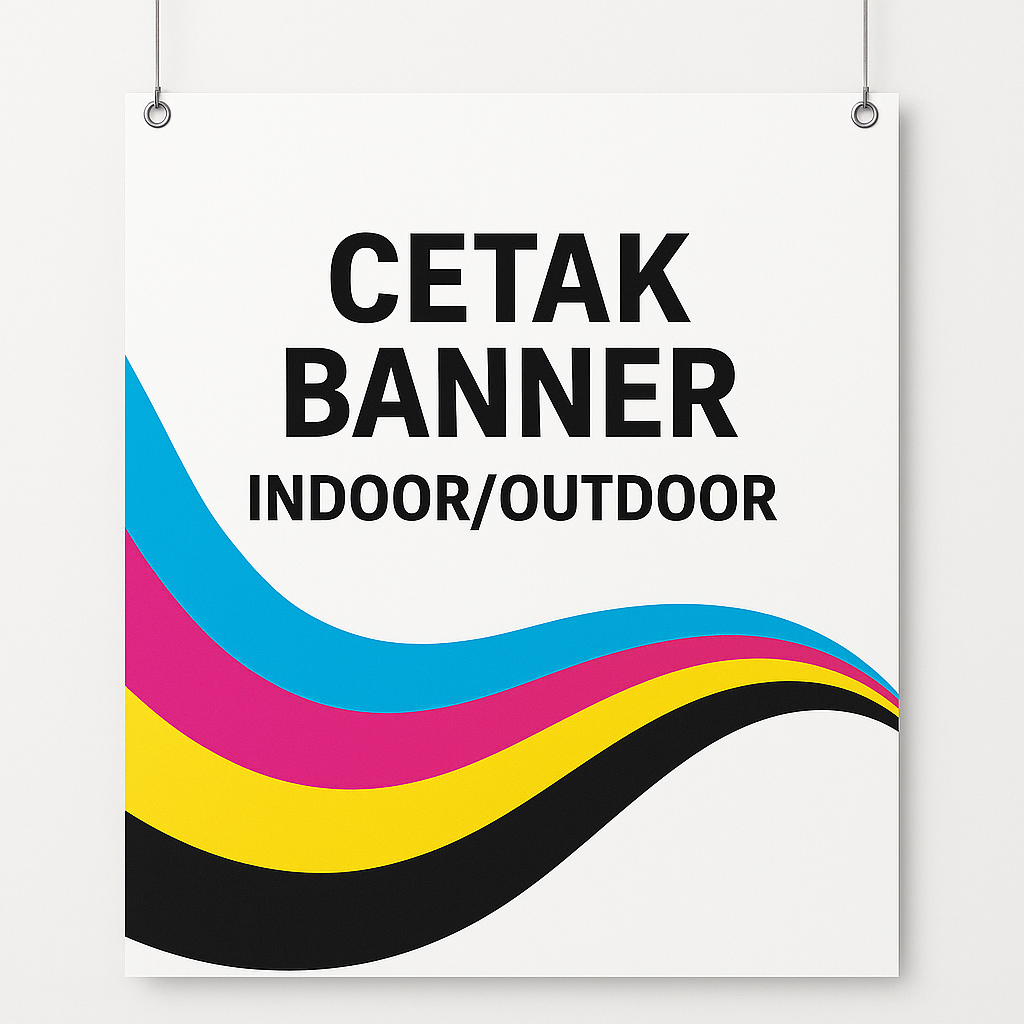 Cetak Banner Indoor Outdoor